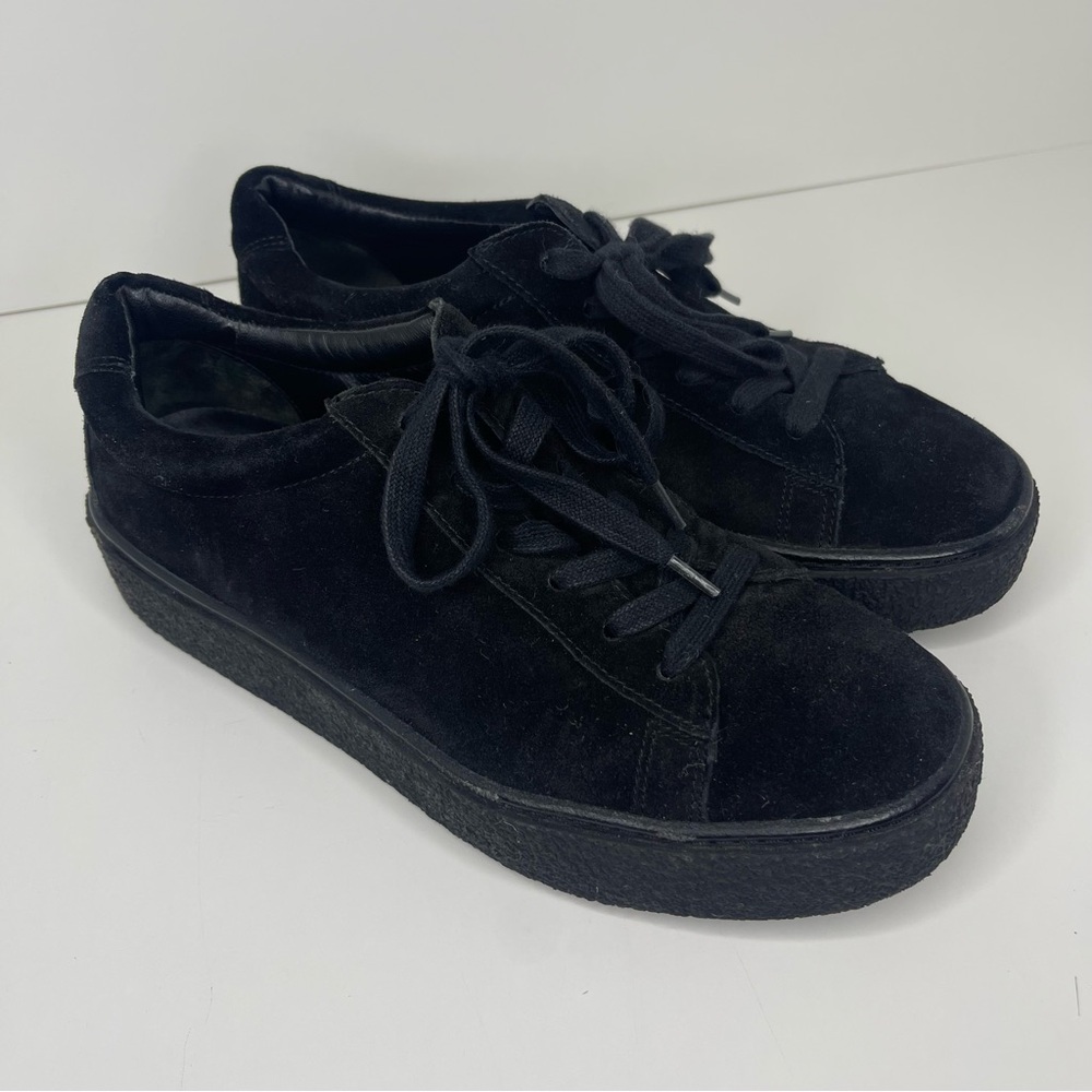 Vince Women’s 8 Black‎ Neela Chunky Lace Up Platform Sneakers